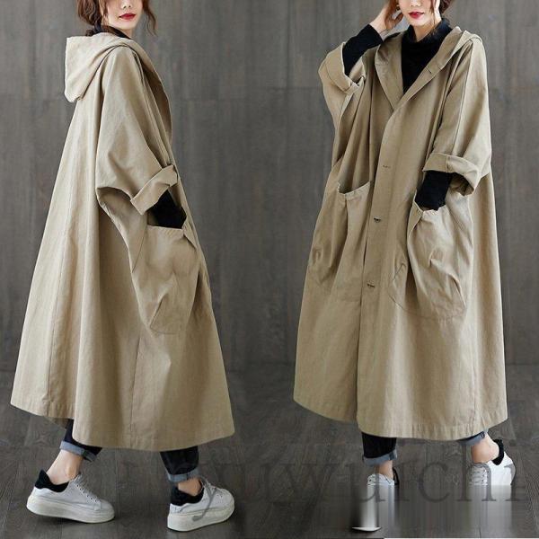 トレンチコート 風レインコート レディース 40代 夏 きれいめ 春 ゆったり 半袖 体型カバー マ...