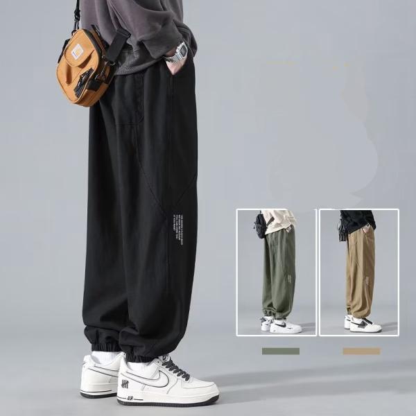 ジョガーパンツ スエットパンツ ワイドパンツ メンズ ボトムス 長ズボン 大きいサイズ 美脚 脚長 ...