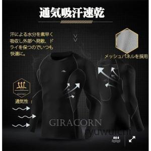 コンプレッションウェア タイツ /ゲルパッド付...の詳細画像1