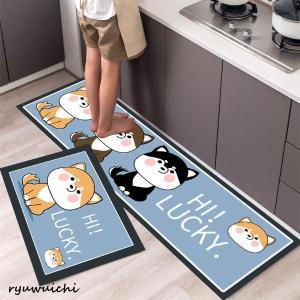 キッチンマット 120 台所 玄関 バス フロ...の詳細画像2