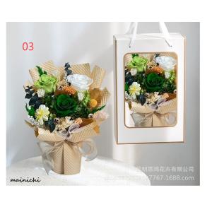 プリザーブドフラワーブーケ誕生日プレゼントおし...の詳細画像5