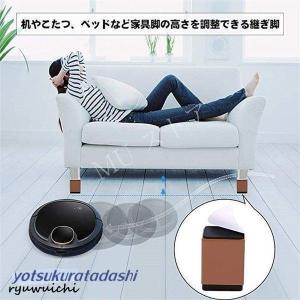 高脚 テーブル ベッドの高さ調節 継ぎ脚 継脚...の詳細画像1