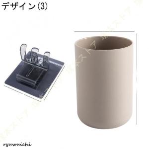 歯ブラシスタンド 収納ラック 吸盤 歯ブラシ立...の詳細画像3