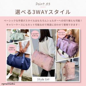 スポーツバッグ 女性用 ジム ボストンバッグ ...の詳細画像4