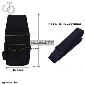 工具ポーチ 電工腰袋 電工袋 ツールバッグ 腰...の詳細画像1