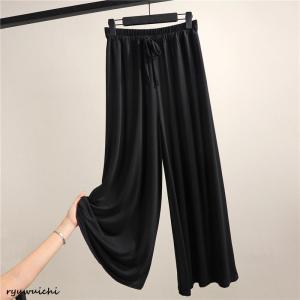 ガウチョパンツ ワイドパンツ レディース ボト...の詳細画像1