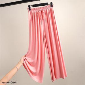 ガウチョパンツ ワイドパンツ レディース ボト...の詳細画像3