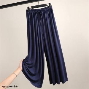 ガウチョパンツ ワイドパンツ レディース ボト...の詳細画像5
