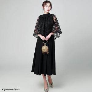 ドレス 結婚式 ミセス 60代 50代 母親 ...の詳細画像3