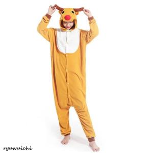 クリスマス 男女兼用 動物 フード付き アニマ...の詳細画像1