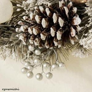 クリスマスリース 玄関 北欧 おしゃれ ナチュ...の詳細画像3