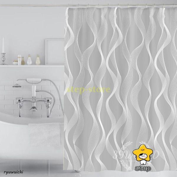 シャワーカーテン バスカーテン ビニールカーテン 防カビ 防水 浴室 バスルーム 風呂 ユニットバス...