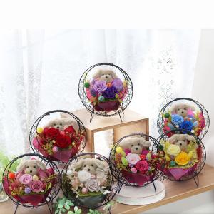 プリザーブドフラワー 退職祝い 送別 花 和風...の詳細画像1