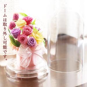 仏花 プリザーブドフラワー ドーム ケース入り...の詳細画像2