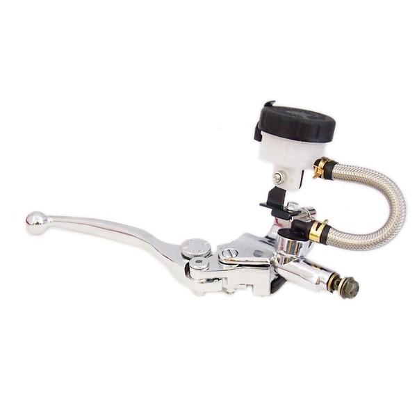 汎用 油圧 別体マスターシリンダー メッキ メッシュホース CBR NSR VT VTR NINJA...