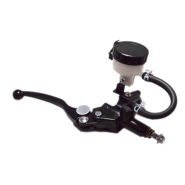 汎用 アルミ 別体タンク マスターシリンダー 黒 CBR NINJA ZZR ZXR GPZ GSX...
