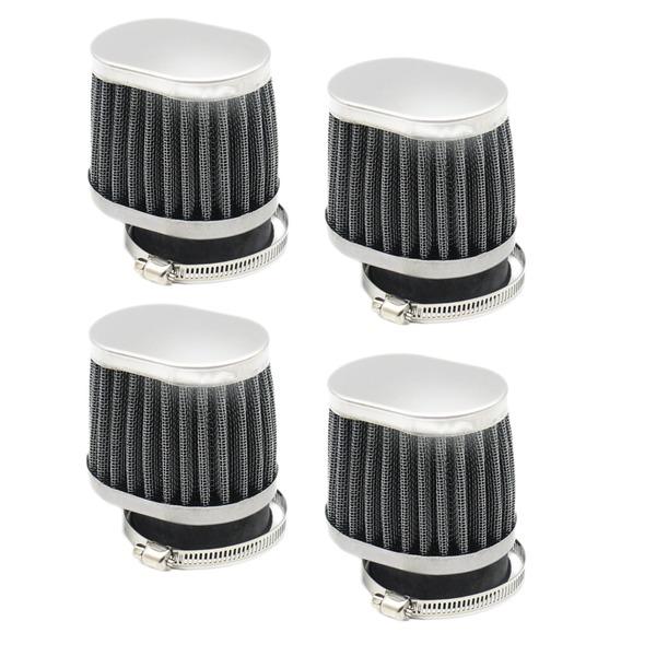 オーバル エアフィルターII 50mm 4個 CB400SF XJR400 ゼファー パワーフィルタ...