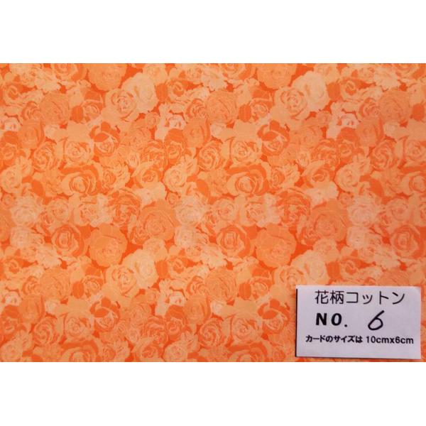 55cmX45cm 生地 KEIファブリック 薔薇 Collage 特価 花柄コットン・6★