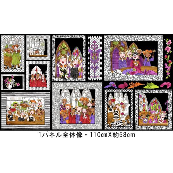 生地 ロラライハリス Singing Sister 歌うシスター ローラライデザインズ USAコット...