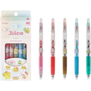 juice ジュース ボールペン 0.5 極細 5色セット サンリオ LJUEFS235C-A /【メール便OK】｜s-bunkadou