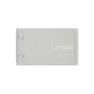 キャンパスノートバインダー（2リング）A7 7穴 灰 ル-NP110M /【メール便OK】