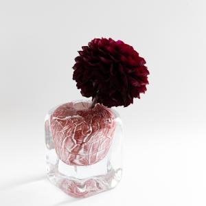 HenryDean ヘンリーディーン V.Cube キューブ ブロッサム ガラス花瓶