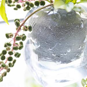 HenryDean ヘンリーディーン V.Cube キューブ モッカイト ガラス花瓶