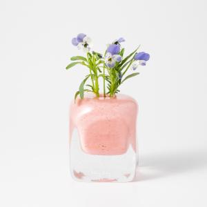 HenryDean ヘンリーディーン V.Cube キューブ ブロッサム ガラス花瓶