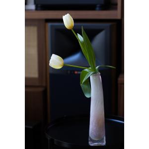 HenryDean ヘンリーディーン グラスL ヴェロニカ ガラス花瓶 花器 : S