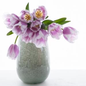 景徳鎮 青花山水花瓶 中国 陶磁器 工芸 - アートの友社 : くみあい