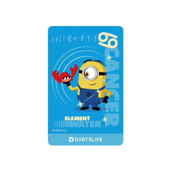 ゲームカード【ダーツライブ】ミニオン 12星座シリーズ CANCER（かに座）