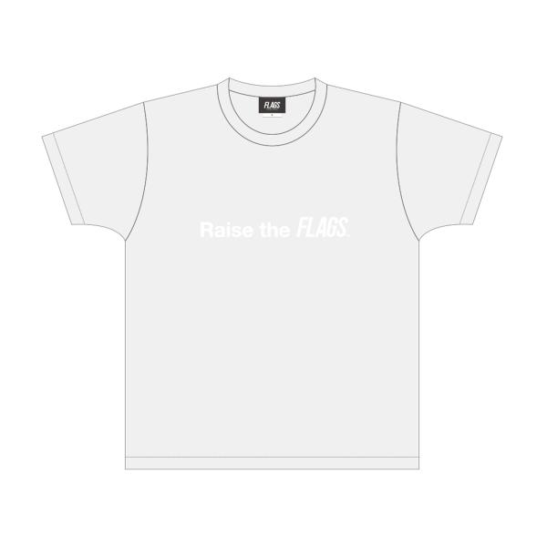アパレル【フラッグス】Tシャツ ビッグシルエット アッシュ M