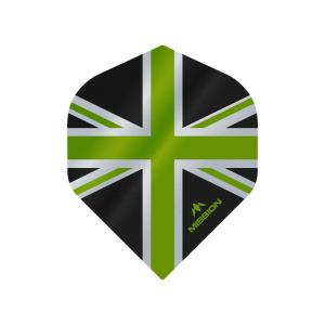 フライトミッション アライアンス ユニオンジャック スタンダード ブラックwithグリーン
