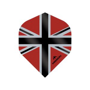 フライトミッション アライアンス X ユニオンジャック スタンダード レッドwithブラック