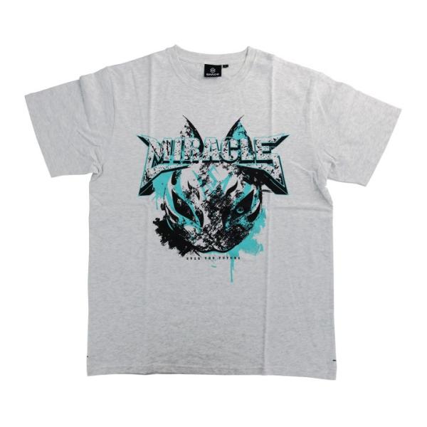 アパレル【シェード】MIRACLE Tシャツ 鈴木未来モデル アッシュグレー XS