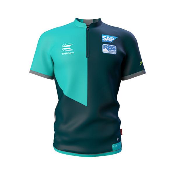 アパレル【ターゲット】クールプレイシャツ カラーレス ロブ・クロスモデル 3XL 150398