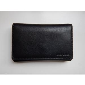 COACH（コーチ） キーケース メンズ クロスグレイン レザー 5連 キー