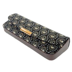 印傳屋 印伝 メガネケースL 7007 しらべ...の詳細画像2