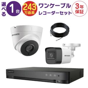 CNE3SZ41 ネットワークカメラ4chセット カメラ4台とレコーダー