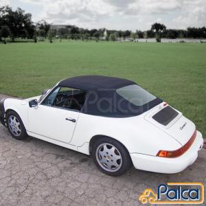 ポルシェ ソフトトップ/幌 911/930,964 カブリオレ 1983-1994 2ピース