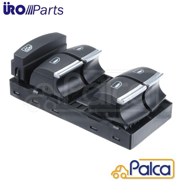 アウディ パワーウインドウスイッチ 運転席側| A3/8P | Q7/4L | VEMO製 4F09...