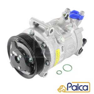 フォルクスワーゲン エアコンコンプレッサー BEHR製 純正OEM ポロ POLO