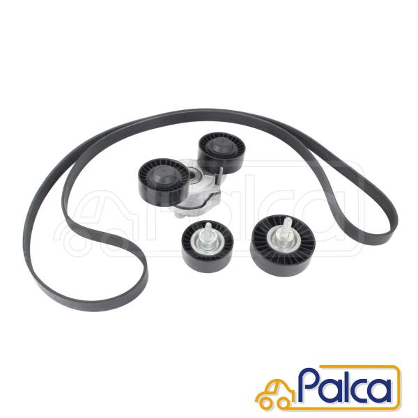 ジャガー ファンベルト,テンショナー,アイドラプーリー 4点セット| XE/X760 | XF/X2...