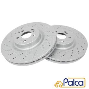 ベンツ フロント ブレーキローター 2枚 360X36mm 防錆 PRO+ Cクラス