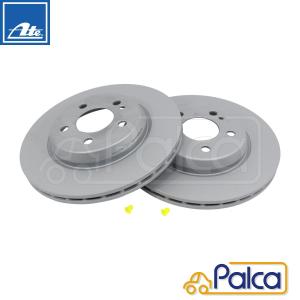 メルセデス ベンツ 防錆加工 リア ブレーキローター 2枚SET 300X12MM