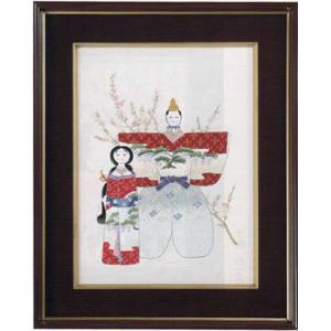 文化刺繍キット No83 鯉の滝登り（3号） : ビワミンと文化刺繍の