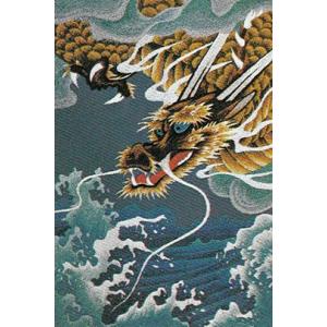 文化刺繍キット No456 くじゃくと牡丹（4号） : ビワミンと文化刺繍の