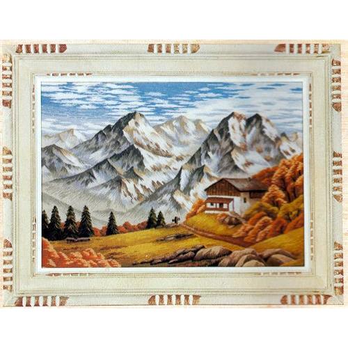 文化刺繍キット No296 アルプスの秋（６号）