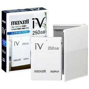 中古 マクセル iVDR-S規格対応リムーバブル・ハードディスク 250GB maxell カセット...