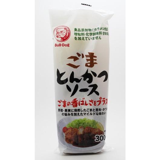 ブルドック ごまとんかつソース チューブ300g×10本（1ケース）